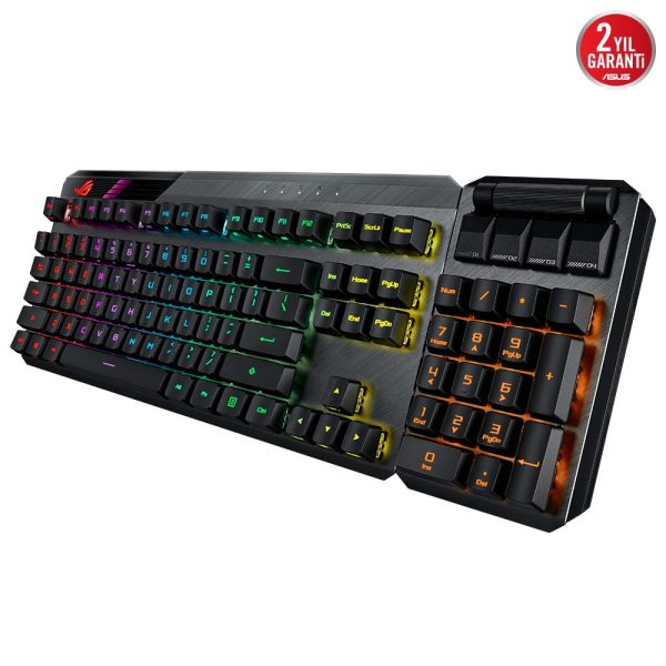 Asus Rog Claymore Ii Moduler Tkl Rx Red Switch Rgb Kablosuz Ingilizce Mekanik Gaming Klavye 10
