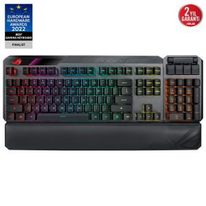 Asus Rog Claymore Ii Moduler Tkl Rx Red Switch Rgb Kablosuz Ingilizce Mekanik Gaming Klavye 2