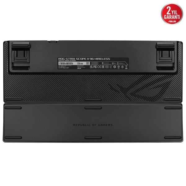 Asus Rog Strix Scope Ii 96 Wireless Rog Rx Red Switch Rgb Kablosuz Ingilizce Mekanik Gaming Klavye 10