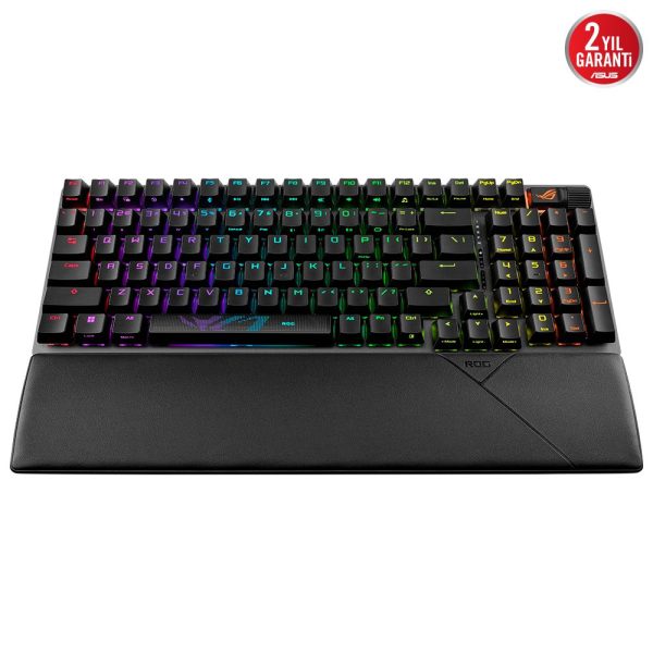 Asus Rog Strix Scope Ii 96 Wireless Rog Rx Red Switch Rgb Kablosuz Ingilizce Mekanik Gaming Klavye 3