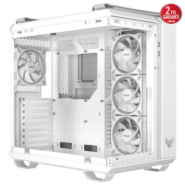 Asus Tuf Gaming Gt502 Horizon Beyaz Mesh Temperli Cam Usb 3 2 Mid Tower Atx Gaming Kasa F11