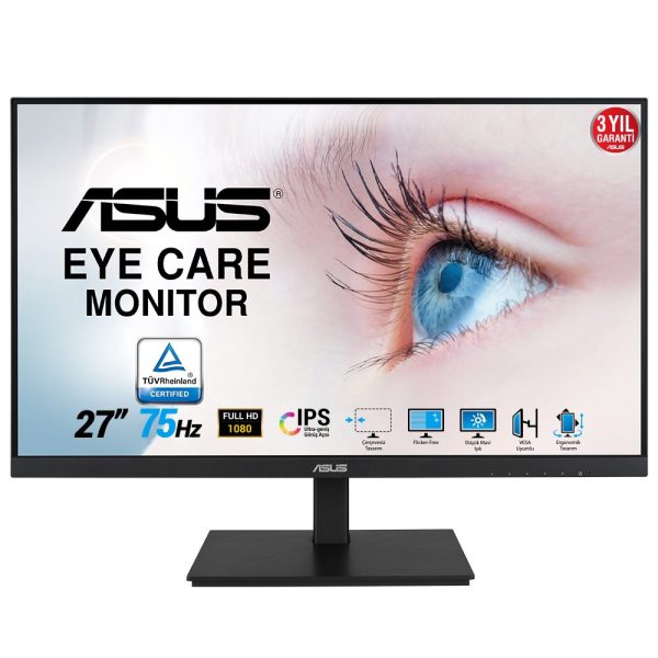Asus Va27dqsb 27 Inc 75hz 5ms Full Hd Adaptive Sync Ips Pivot Monitor 2