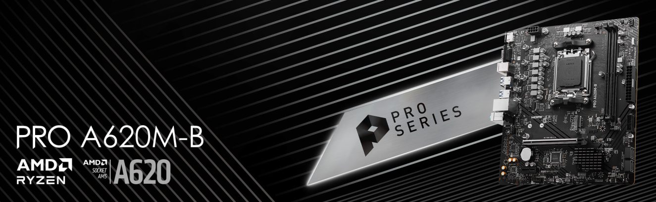 MSI PRO A620M-B Anakart – görsel 1