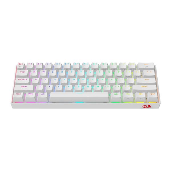 Redragon K530 Pro Draconic 60 Brown Switch Rgb Kablosuz Hotswap Turkce Beyaz Mekanik Gaming Klavye 2