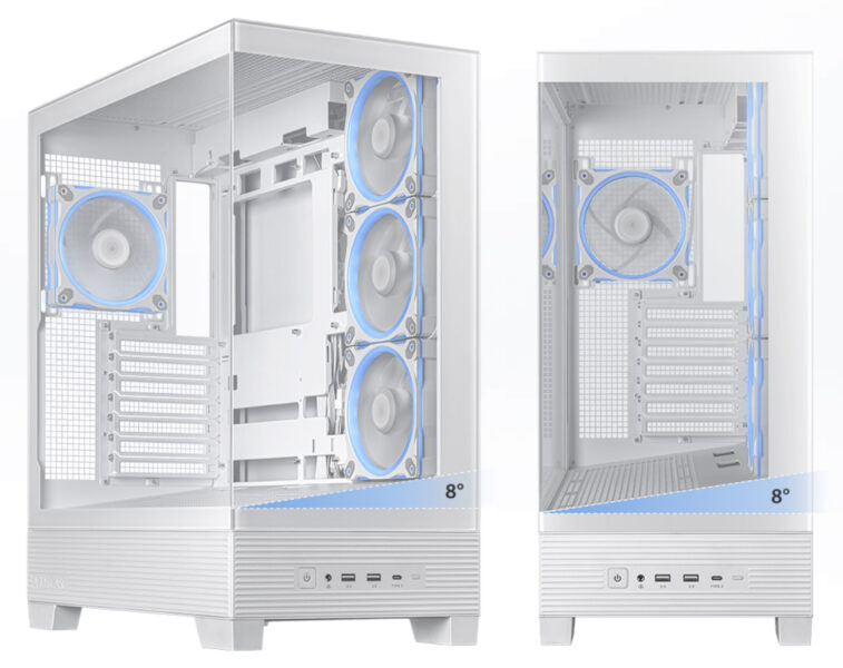 ASUS A31 PLUS Case ASUS A31 PLUS TG ARGB Siyah Gaming Kasa H11