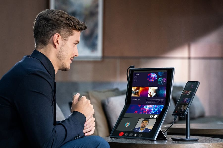 ASUS ZenScreen Fold OLED MQ17QH ASUS ZenScreen Fold OLED MQ17QH Katlanabilir Taşınabilir Monitör H16