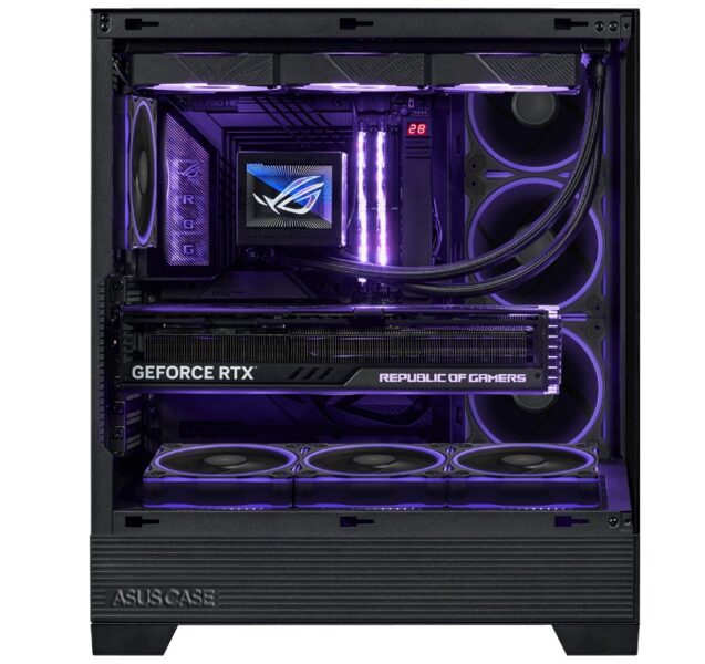 ASUS A31 PLUS Case ASUS A31 PLUS TG ARGB Siyah Gaming Kasa H4