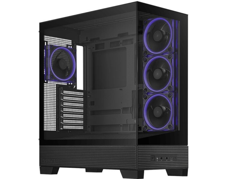 ASUS A31 PLUS Case ASUS A31 PLUS TG ARGB Siyah Gaming Kasa H8