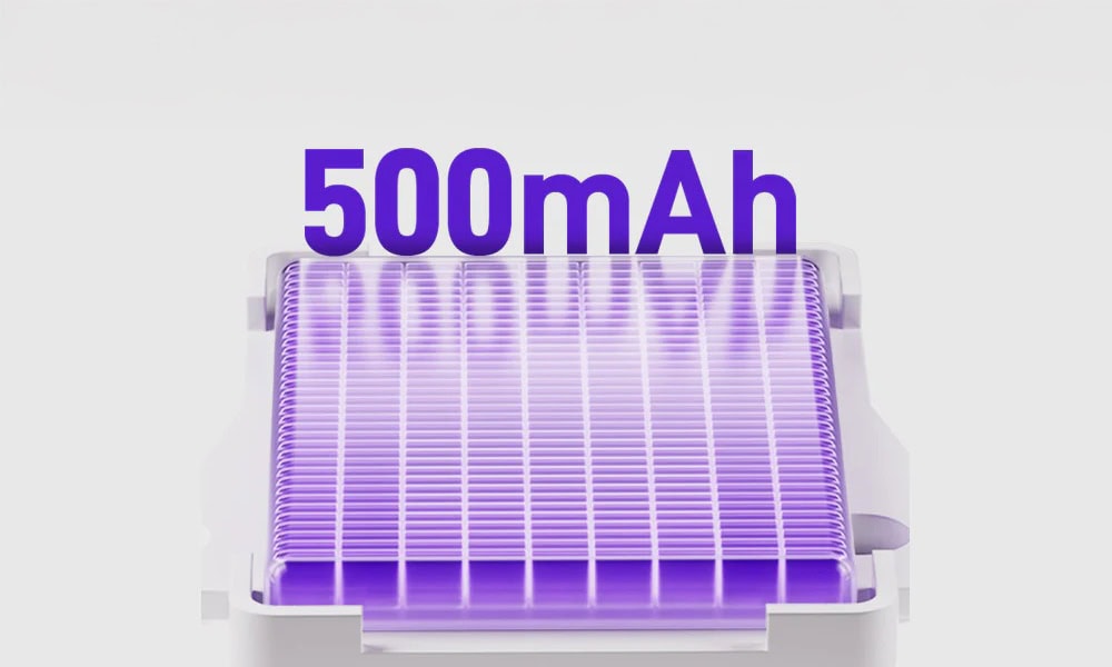 500mAh Batarya