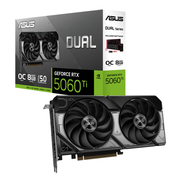 Asus Dual Geforce Rtx 5060 Ti Oc 8gb Gddr7 128 Bit Dlss 4 Ekran Karti 1