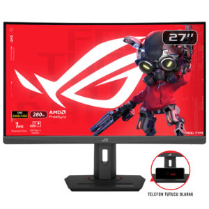 Asus Rog Strix Xg27wcms 27 Inc 280hz 1ms 2k Qhd Adaptive Sync Fast Va Kavisli Gaming Monitor 1