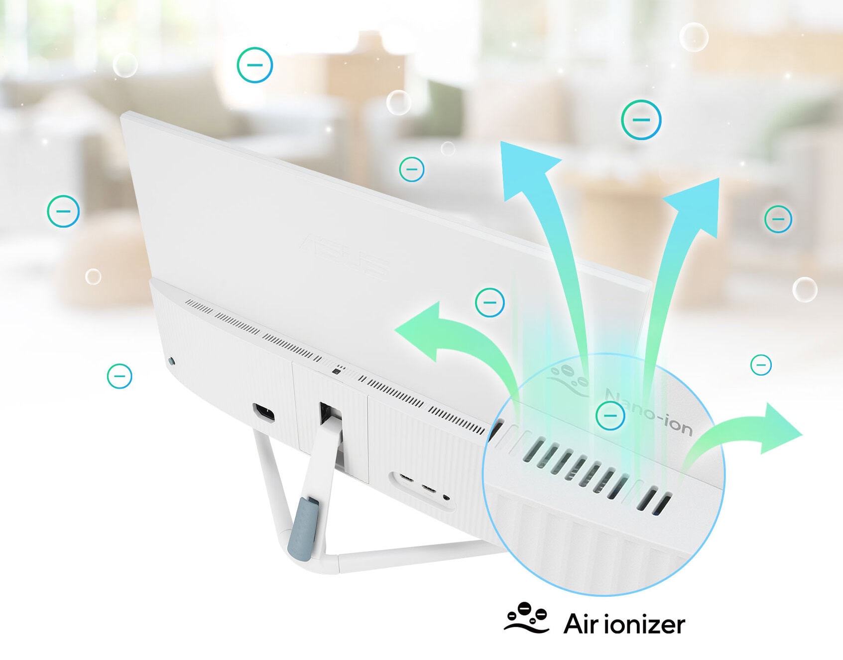 Asus Vu Air Ionizer Monitorlerini Duyurdu