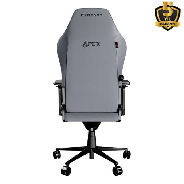 Cybeart Apex Series X11 Gray Edition Pu Deri Bel Destekli 4d Hafizali Yastik Oyuncu Koltugu 5 Yil Garanti 4