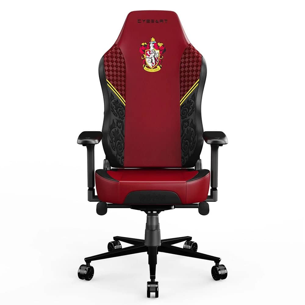 Cybeart Harry Potter Series Gryffindor Edition Pu Deri Bel Destekli 4d Hafizali Yastik Oyuncu Koltugu 1