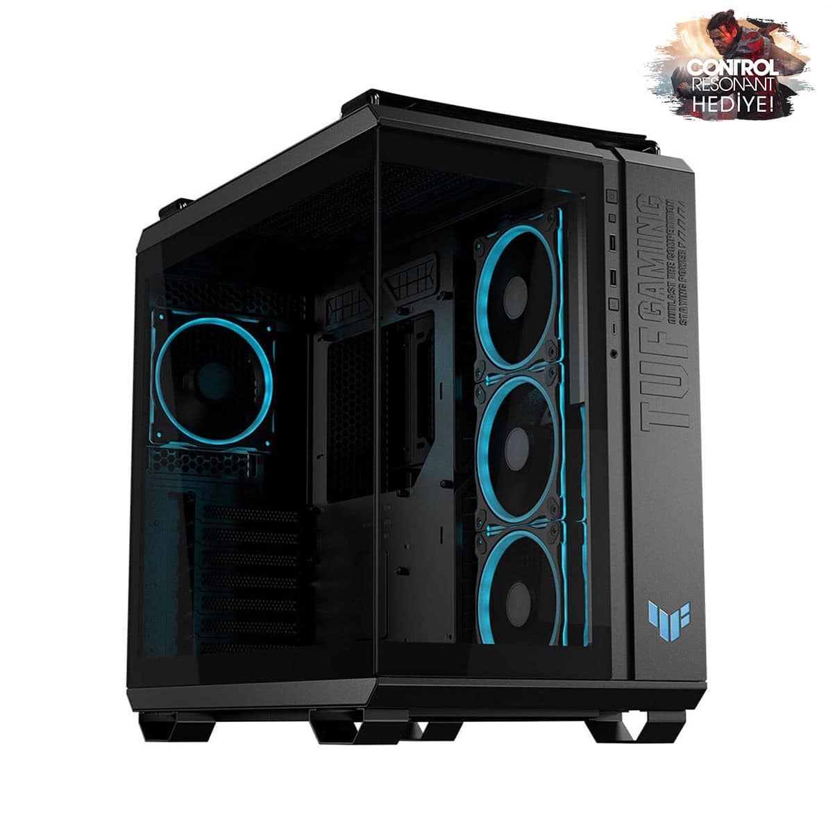 Cyber Tuf5080 Intel Ultra 7 270k Plus Tray Asus Prime Geforce Rtx 5080 Oc 16gb 32gb Ram 1tb M.2 Ssd Sistem Tavsiyesi Control Resonant Hediyeli