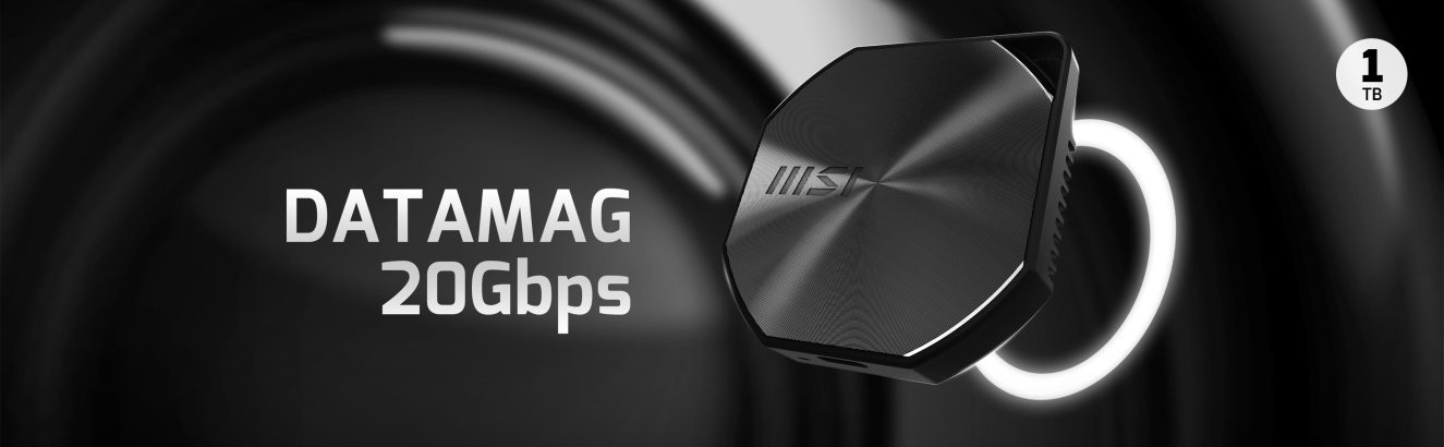 MSI DATAMAG 20Gbps 1TB SSD – görsel 1
