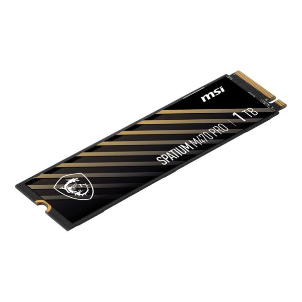 Msi Spatium M470 Pro 1tb Nvme Pcie Gen4 X4 Okuma 6000mb Yazma 4500mb M 2 Ssd 3
