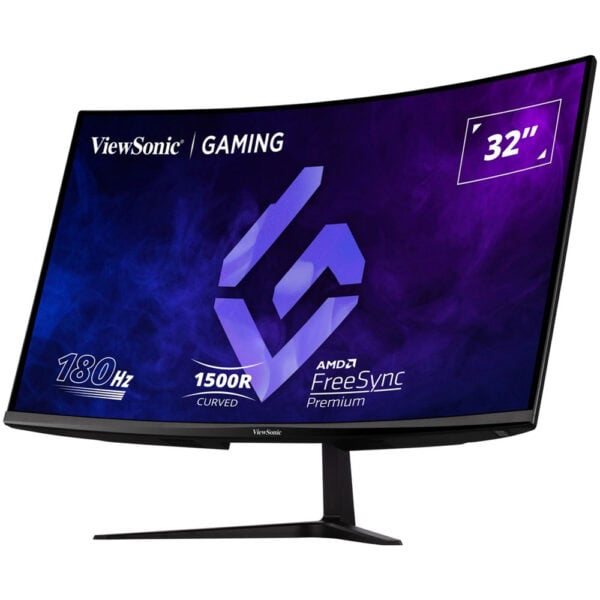 Viewsonic Vx3218 Pc Mhd 31.5 Inç 180hz 1ms Full Hd Freesync Premium Va Kavisli Gaming Monitör 3