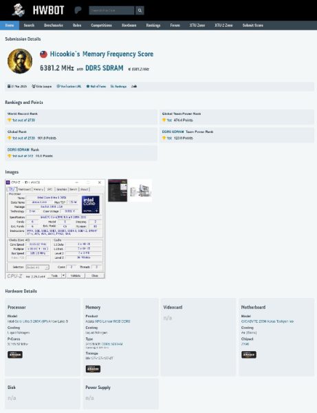 XPG Yeniden Dünya Rekoru Kırıyor – LANCER RGB DDR5 12,762 MT/s Hız Aşırtma Sınırına Ulaştı
