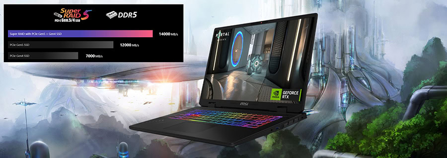 MSI CROSSHAIR 17 HX AI D2XWGKG-018XTR Gaming Laptop h16