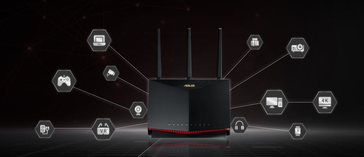 ASUS RT-AX86U Extendable Router h2