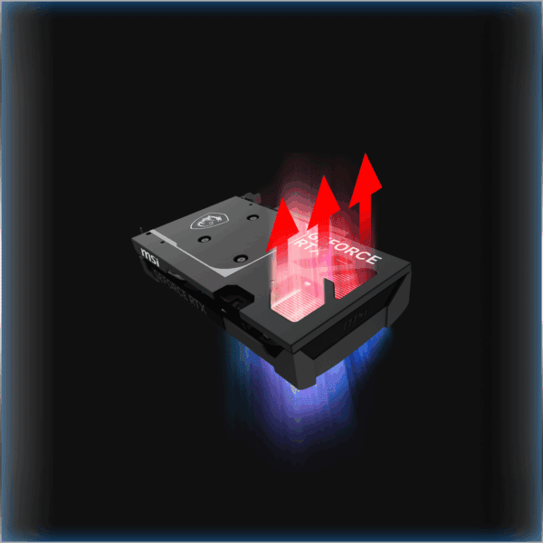 MSI GeForce RTX 5060 8G VENTUS Ekran Kartı – HEAT PIPES