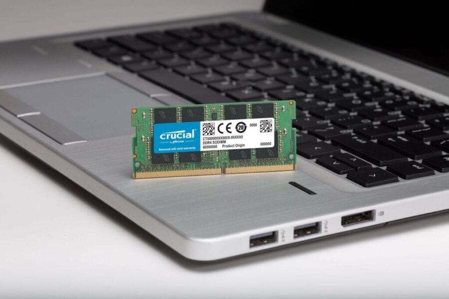 Crucial 4gb 2666mhz Ddr4 Cl19 Notebook Ram (ct4g4sfs8266) H4