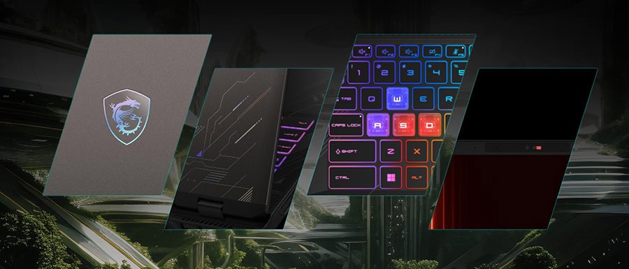 MSI CROSSHAIR 17 HX AI D2XWGKG-018XTR Gaming Laptop h4