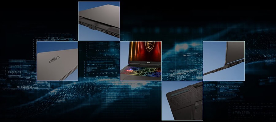 MSI VECTOR 17 HX AI A2XWHG-086TR Gaming Laptop h4