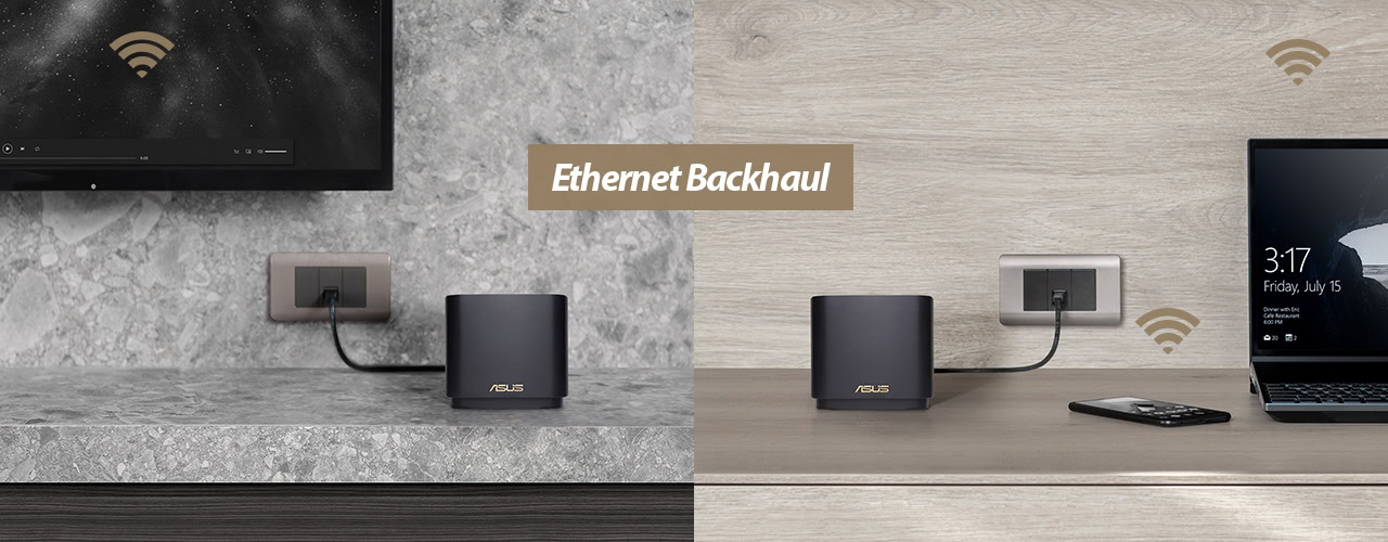 ASUS ZenWiFi XD4 Mini Mesh Sistemi (Beyaz, Üçlü Paket) h7