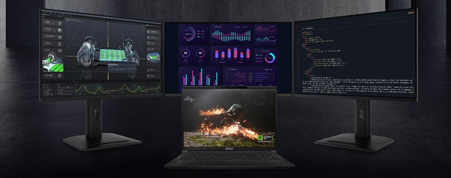MSI STEALTH 16 AI A2HWGG-056TR Laptop – GeForce RTX 50 Serisi Laptop GPU’lar