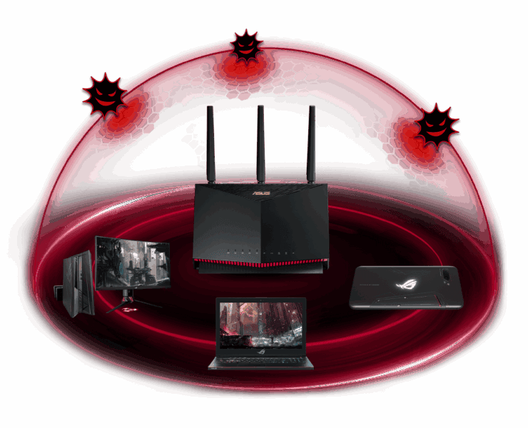 ASUS RT-AX86U Extendable Router h17