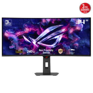 Asus Rog Strix Oled Xg34wcdmtg 34 Inc 240hz 0 03ms Uwqhd Adaptive Sync Qd Oled Kavisli Android 14 Smart Google Tv Gaming Monitor Y2