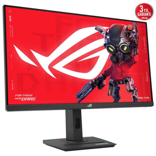 Oyuncu monitörü ASUS ROG Swift, yüksek çözünürlük ve hızlı tepki süreleri ile oyun performansını artırır, yüksek yenileme hızına sahip, şık tasarımı ve gamer odaklı özellikleriyle öne çıkar.