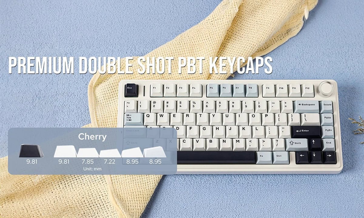 Cherry Profil Double-shot PBT Tuş Başlıkları