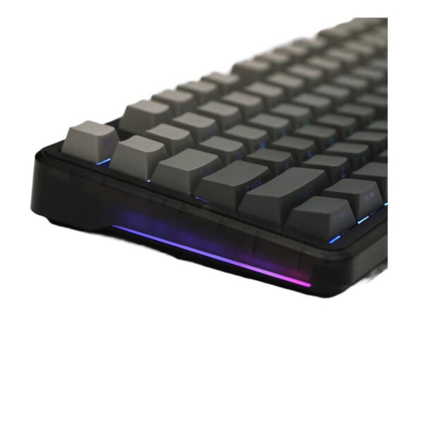 Epomaker X Aula F87 Pro Black Gray Side Printed Leobog Greywood V4 Switch Rgb Kablosuz Hotswap Mekanik Gaming Klavye 3
