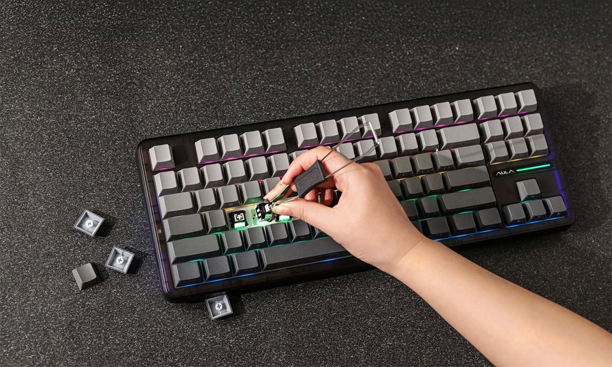 Premium Çift Tonlu PBT Tuş Başlıkları