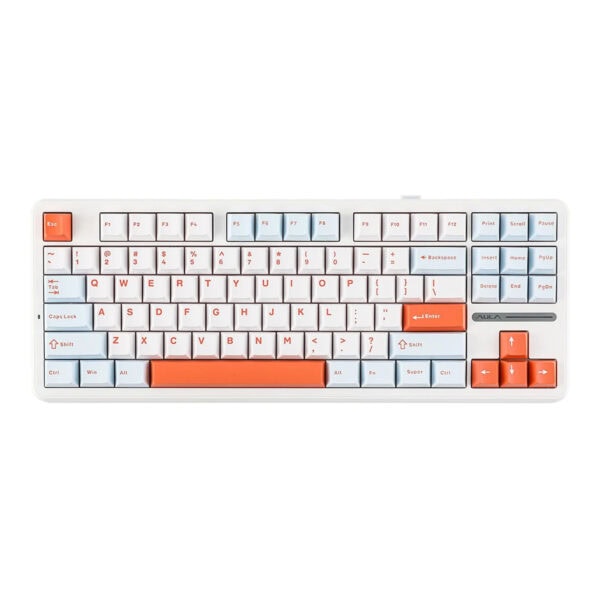 Epomaker X Aula F87 Pro White Blue Leobog Nimbus V3 Switch Rgb Kablosuz Hotswap Mekanik Gaming Klavye 2