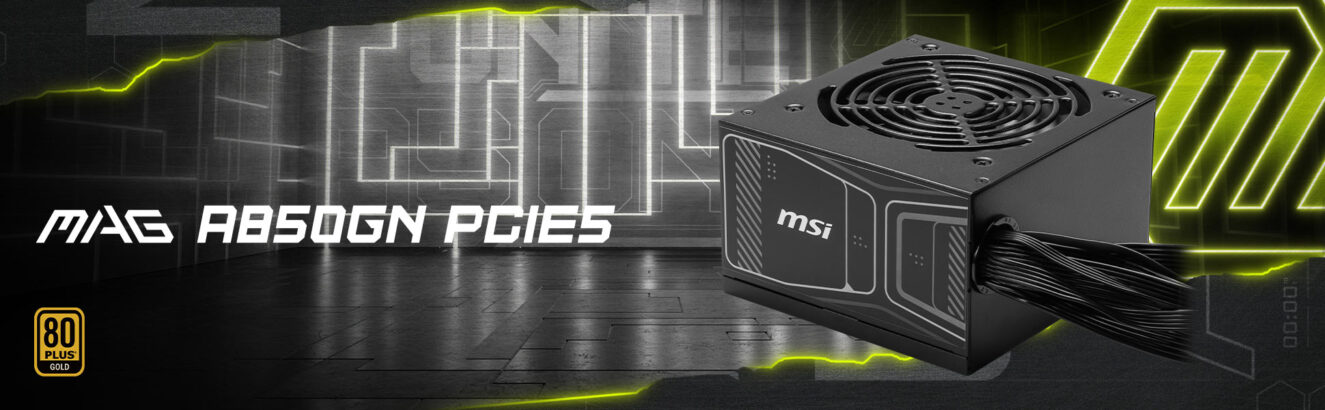 MSI MAG A850GN PCIE5 Güç Kaynağı – görsel 1
