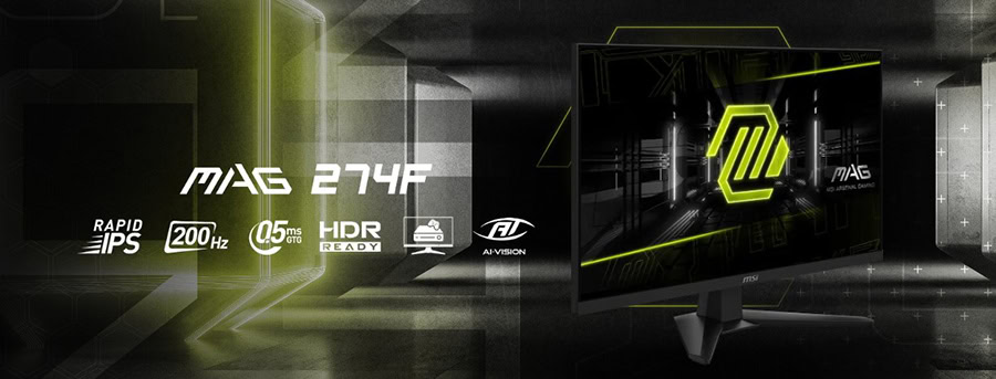 MSI MAG 274F 27 inç 200Hz Gaming Monitör – görsel 2