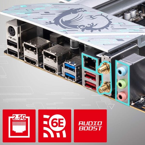MSI B760M Gaming Plus WiFi Anakart – görsel 16