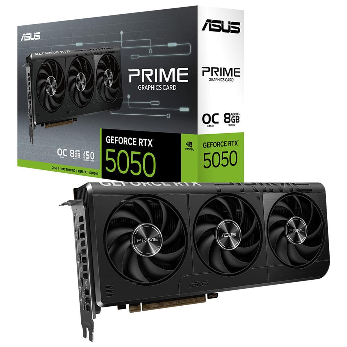 Asus Prime Geforce Rtx 5050 Oc 8gb Gddr6 128 Bit Dlss 4 Ekran Karti 1