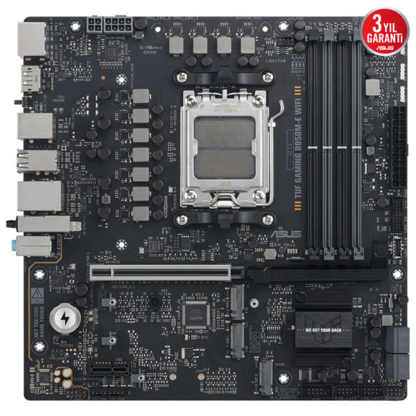 Asus Tuf Gaming B850m E Wifi 8000mhz Oc Ddr5 Soket Am5 M 2 Hdmi Dp Matx Anakart 4