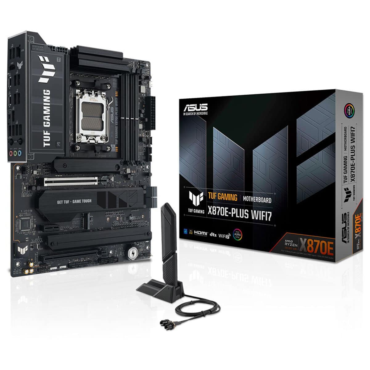 Asus Tuf Gaming X870e Plus Wifi7 8000mhz (oc) Ddr5 Soket Am5 M.2 Hdmi Atx Anakart 1