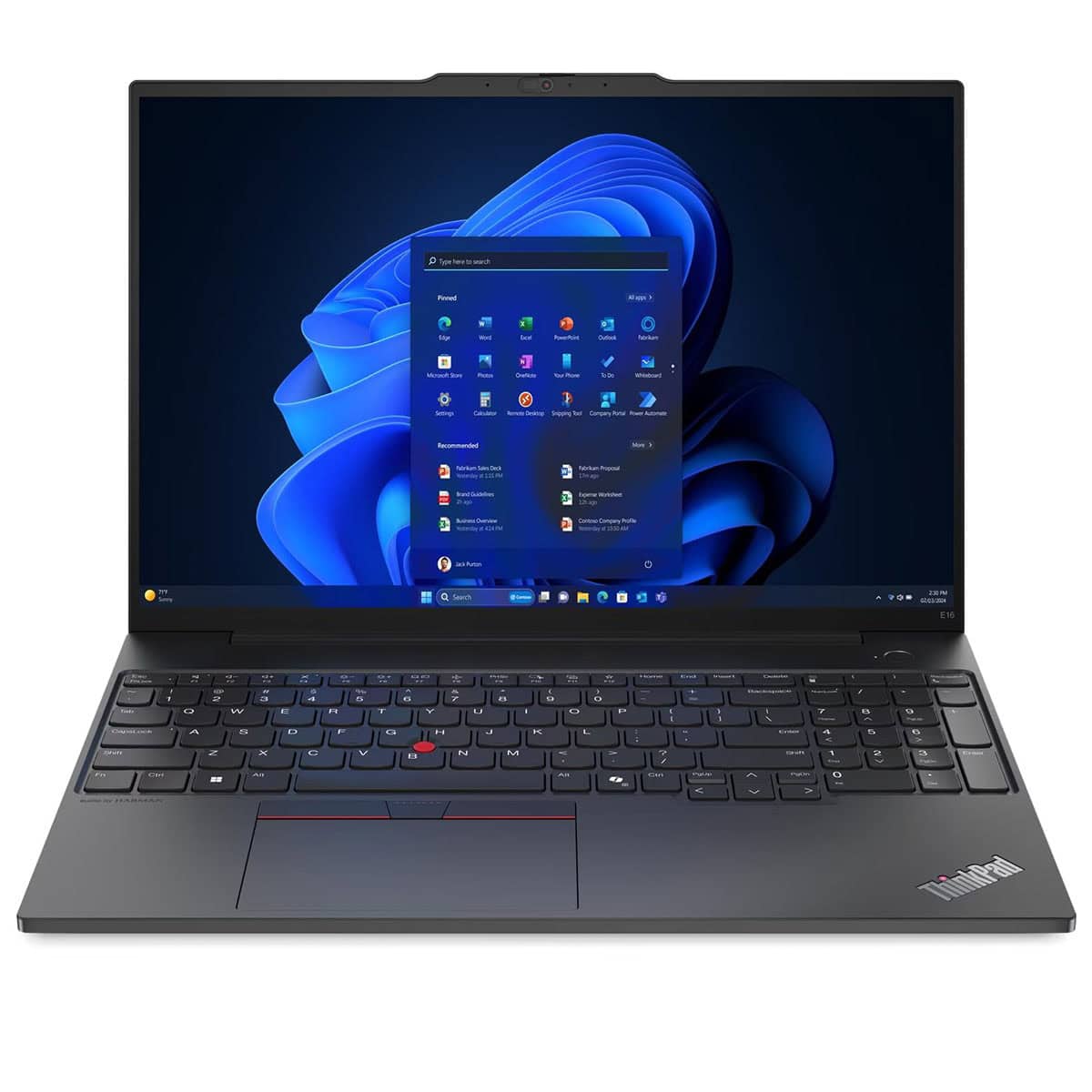 Lenovo Thinkpad E16 G2 Intel Core Ultra 7 155h 16gb Ddr5 512gb Ssd 16 Inç Wuxga Ips Freedos Laptop (21ma008xtx) 1