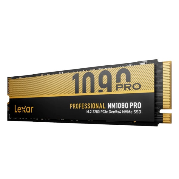 Lexar Nm1090 Pro 4tb Nvme Pcie Gen5 X4 Okuma 14000mb Yazma 13000mb M 2 Ssd Lnm109p004t Rnnng 4