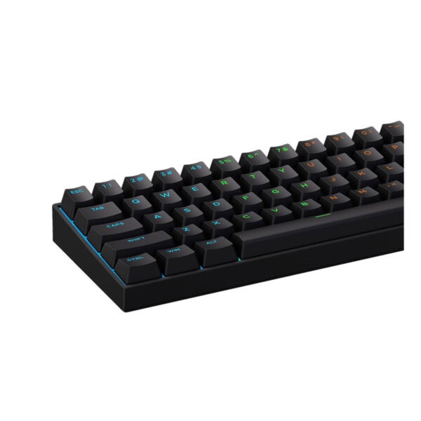 Mchose Ace 60 Pro Black ` Hall Effect Uranus Manyetik Switch Rgb Hotswap Mekanik Gaming Klavye Ace60 6a 3