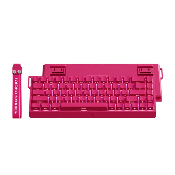 Mchose Ace68 E Sport Rose Red Hall Effect Uranus Manyetik Switch Esports Rgb Hotswap Mekanik Gaming Klavye (mc Ace68 24) 4