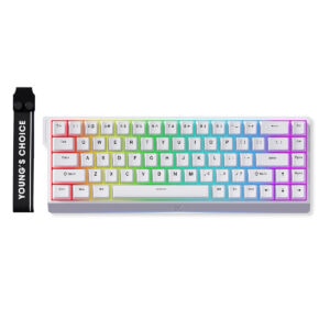 Mchose Ace68 E Sport White E Hall Effect Ice Blue Manyetik Switch Rgb Hotswap Mekanik Gaming Klavye Mc Ace68 15 1
