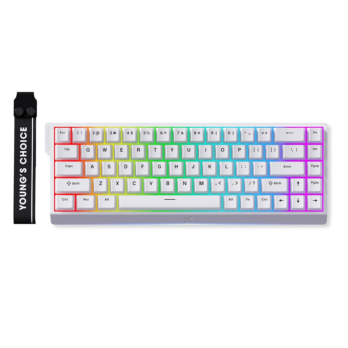 Mchose Ace68 E Sport White E Hall Effect Ice Blue Manyetik Switch Rgb Hotswap Mekanik Gaming Klavye Mc Ace68 15 1